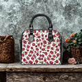 Ladybug Pattern Shoulder Handbag | Red Black Beetle Print