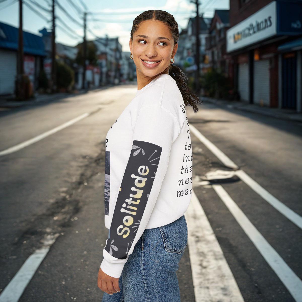 Be Enough For Yourself First sweatshirt | Self-Care Quote Crewneck