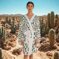 Long Sleeve Kimono Robe (AOP)