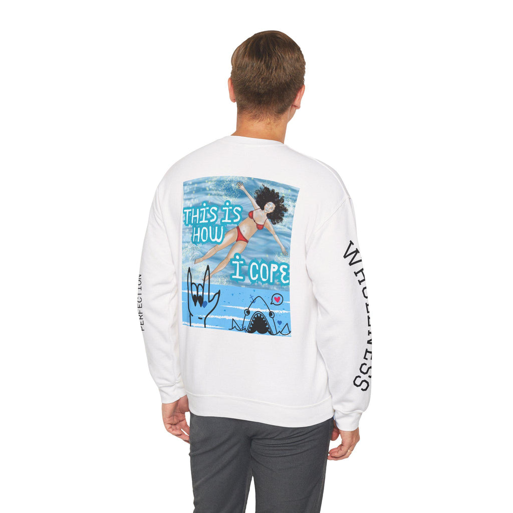 Sobriety gave me back my mornings Crewneck Sweatshirt | Graphic Sleeve Designs