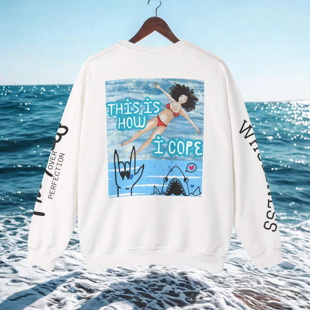 Sobriety gave me back my mornings Crewneck Sweatshirt | Graphic Sleeve Designs
