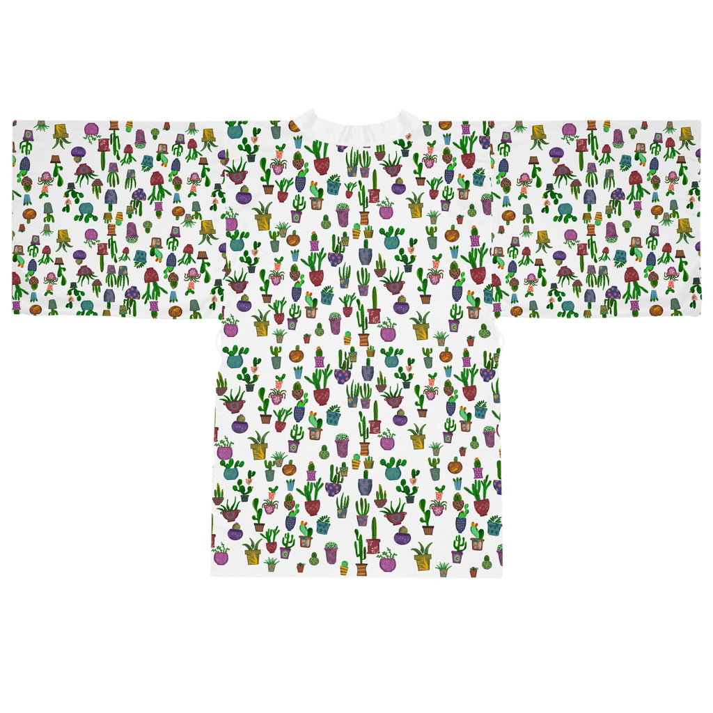 Long Sleeve Kimono Robe (AOP)