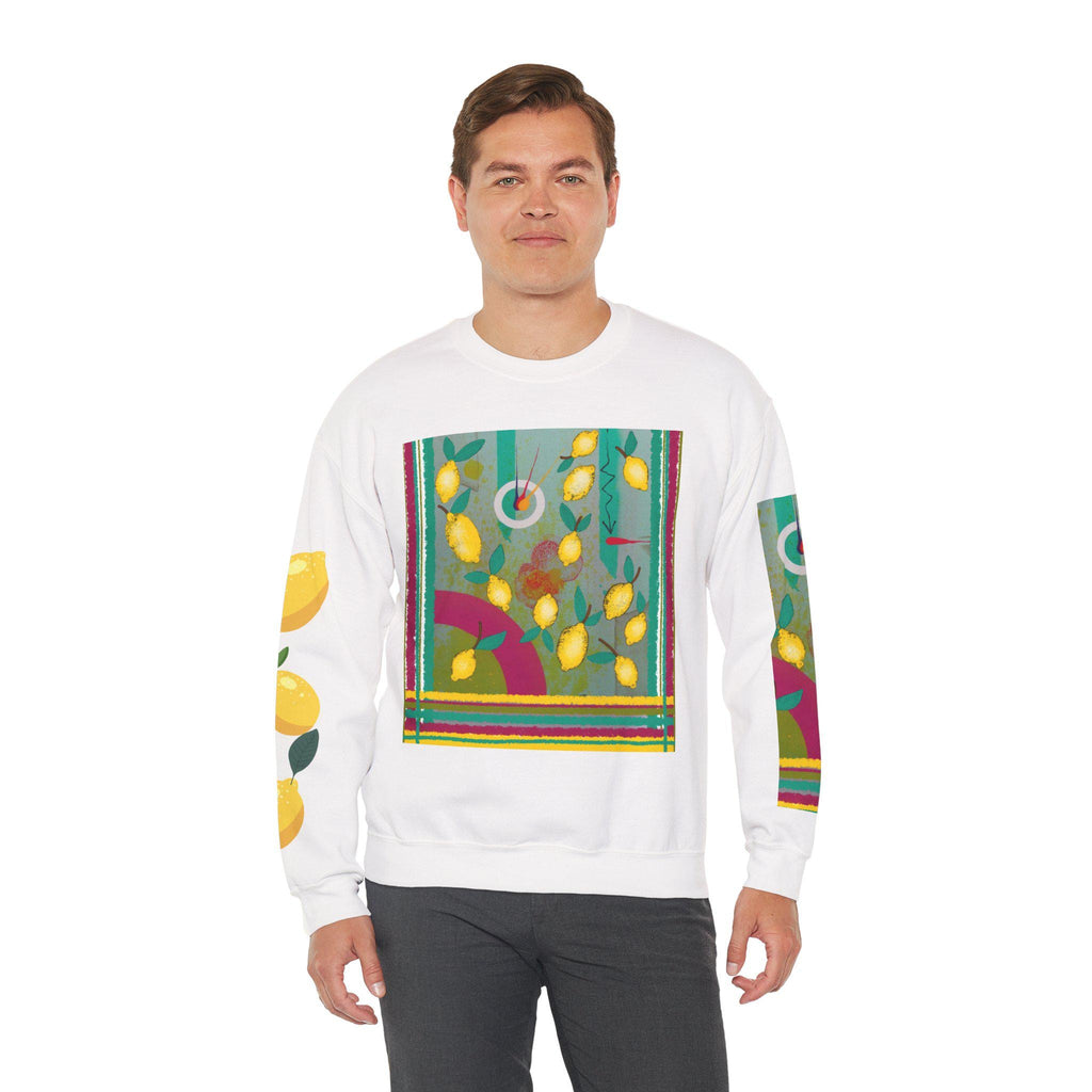 Lemon Illustration All That Sun Packed Into One Small Thing Sweatshirt