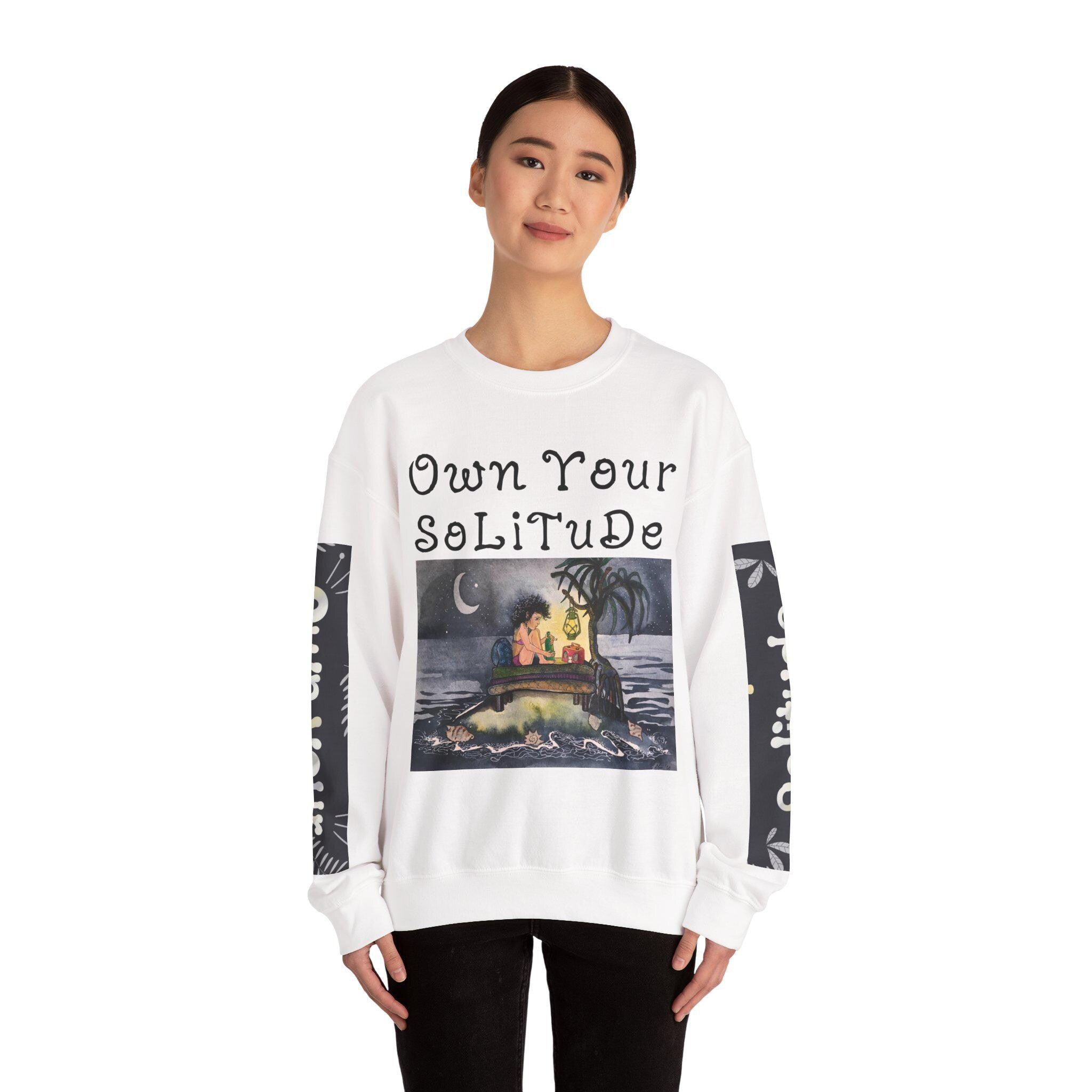 Be Enough For Yourself First sweatshirt | Self-Care Quote Crewneck